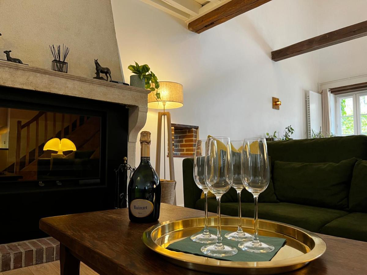 La Maison Du Gardien - Le Prieure Du Preux Sepeaux-Saint-Romain Bagian luar foto