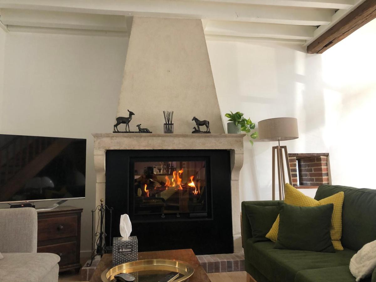 La Maison Du Gardien - Le Prieure Du Preux Sepeaux-Saint-Romain Bagian luar foto